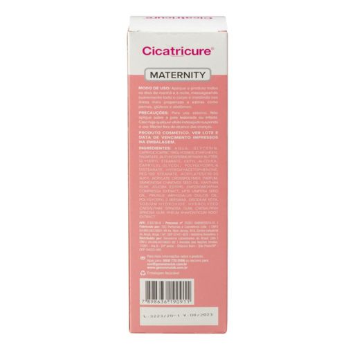 Creme Antiestrias Cicatricure Maternity 250ml
