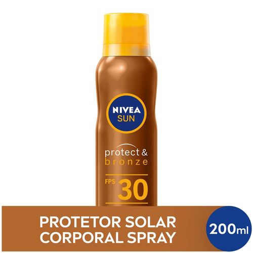 Nivea Sun Protect & Bronze Spray FPS 30 200ml