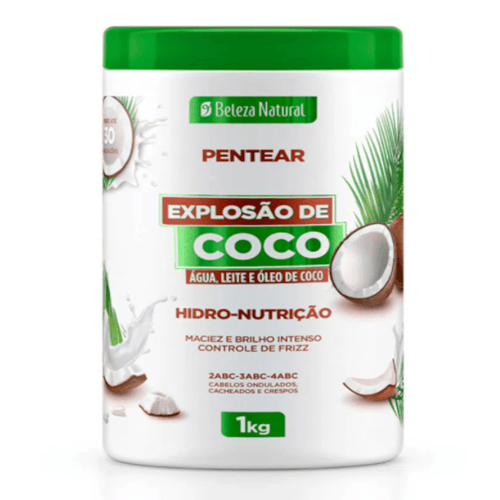 Creme para Pentear Beleza Natural Explosão de Coco 1kg