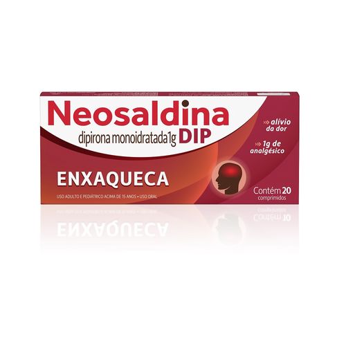 Neosaldina Dip 1g com 20 Comprimidos