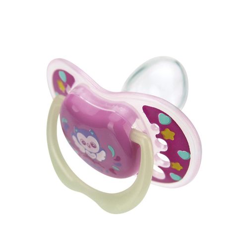 Chupeta Kuka Lumina Bico Orto Tam 2 Rosa