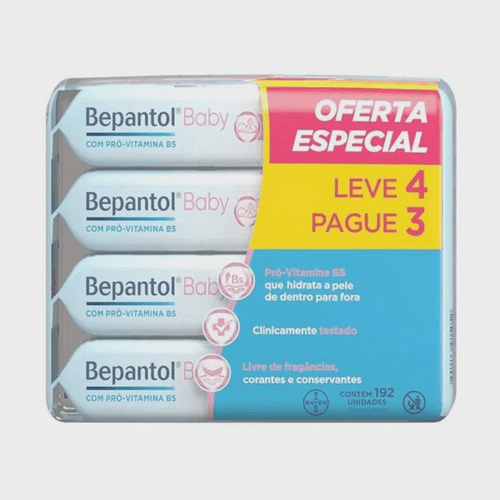 Kit Lenço Umedecido Bepantol Baby L4P3