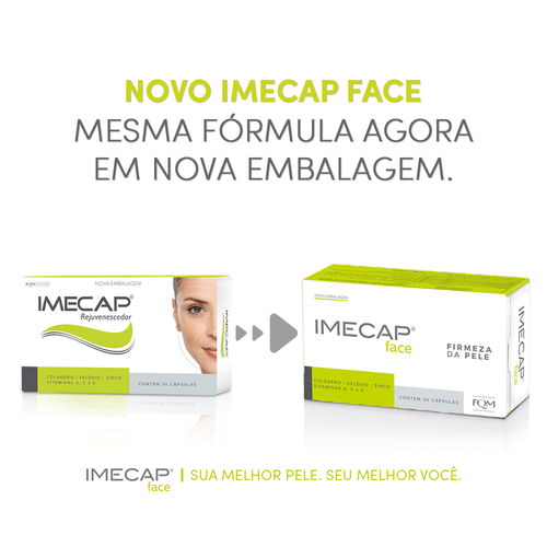 Imecap Face com 30 Cápsulas