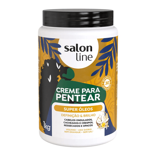 Creme para Pentear Salon Line Super Óleos 1L