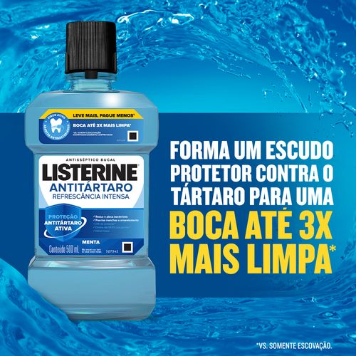Antisséptico Bucal Listerine Antitártaro 500ml