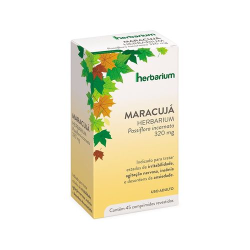 Maracujá 320mg com 20 Comprimidos Herbarium