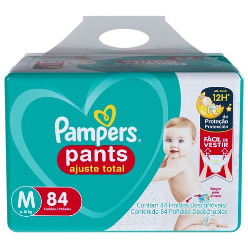 Fralda Pampers Confort Sec Pants M 84 Unidades