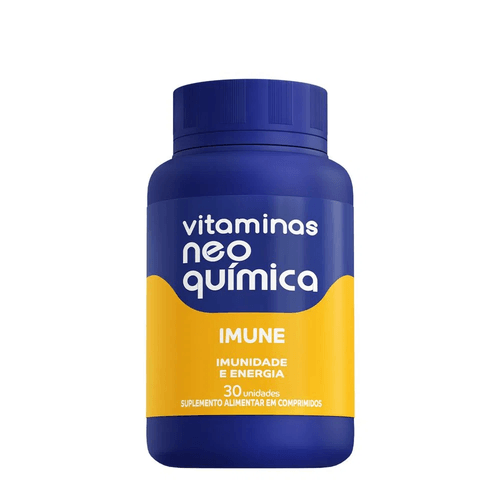 Vitaminas Neo Química Imune com 30 Comprimidos