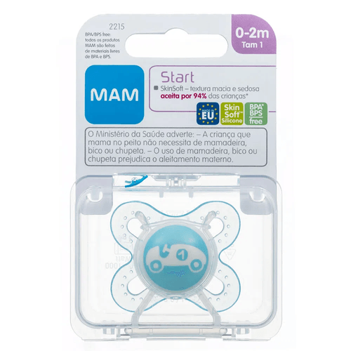 Chupeta MAM Start 0-2 Meses Azul