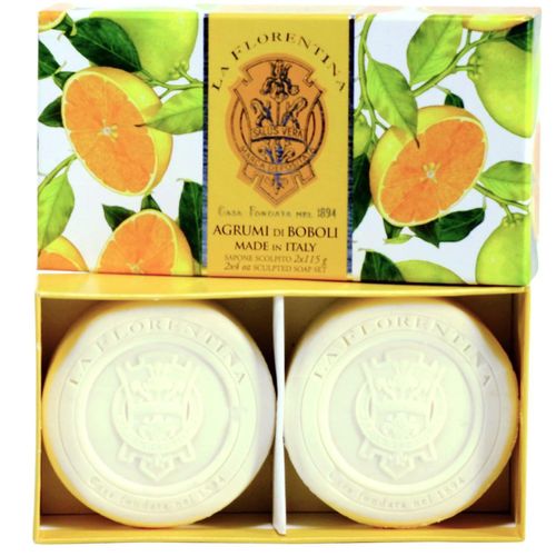 Kit Sabonete em Barra La Florentina Boboli Citrus com 2 Unidades 115g
