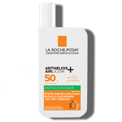 Protetor Solar Facial La Roche Anthelios Airlicium Fluido FPS50 Cor 4.0 40ml
