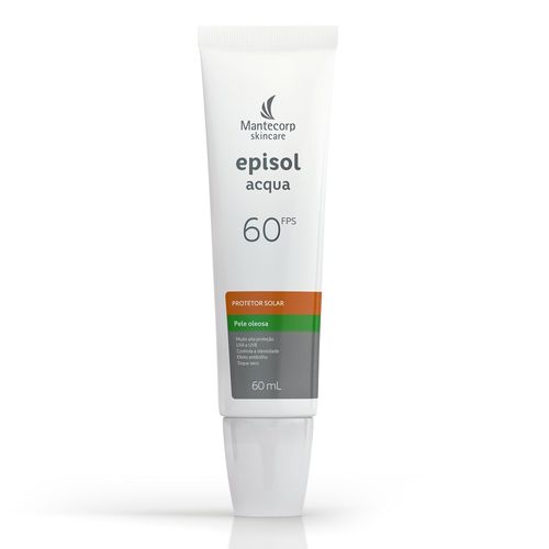 Protetor Solar Facial Episol Acqua Pele Oleosa FPS60 60ml