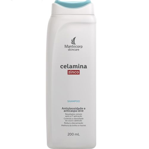 Shampoo Celamina Zinco Mantecorp 200ml
