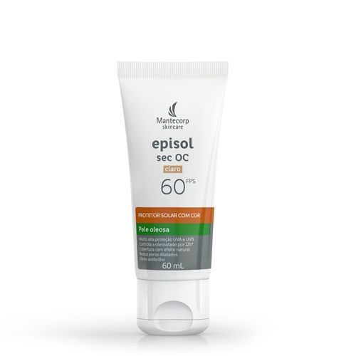 Protetor Solar Episol Sec OC FPS60 Cor Claro 60g