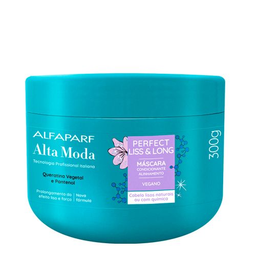 Máscara Condicionante Capilar Alta Moda Perfect Liss & Long 300g