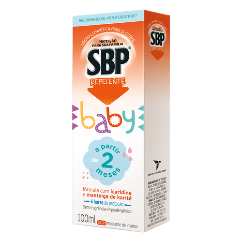Repelente Infantil SBP Baby Loção Corporal 100ml