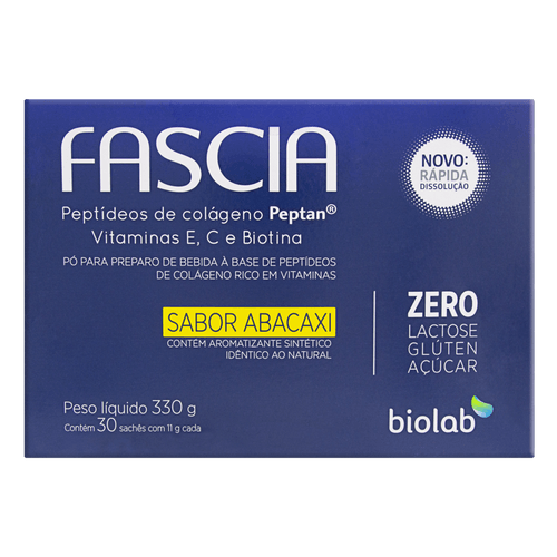 Fascia com 30 Sachês Abacaxi