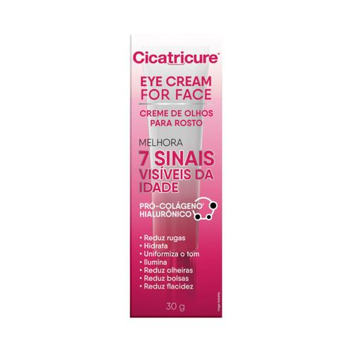 Creme Para os Olhos Cicatricure Eye Cream For Face 30g