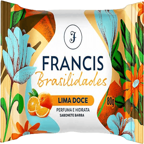 Sabonete em Barra Francis Brasilidades Lima Doce 80g