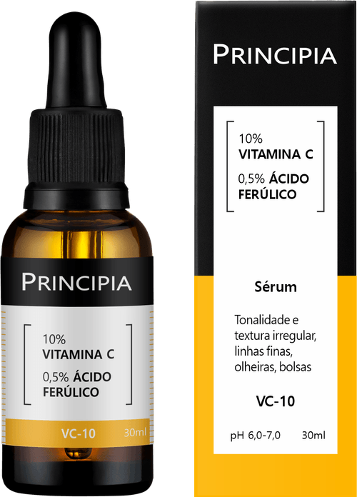 Sérum Facial Principia VC-10 Vitamina C 10% + Ácido Ferúlico 30ml