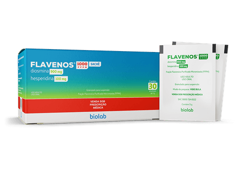 Flavenos 1000mg com 30 saches de 5g