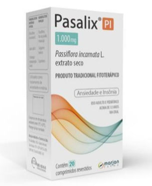 Pasalix PI 1000mg com 20 Comprimidos