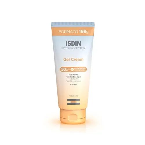 Protetor Solar Fotoprotector Isdin gel cream FPS50+ 198g