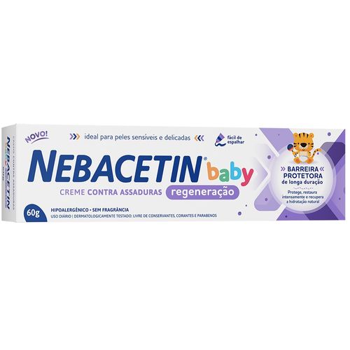 Creme Regeneração Nebacetin Baby 60g