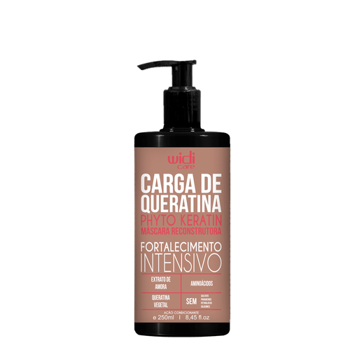Carga de Queratina Phyto Keratin Ação Condicionante - Widi Care