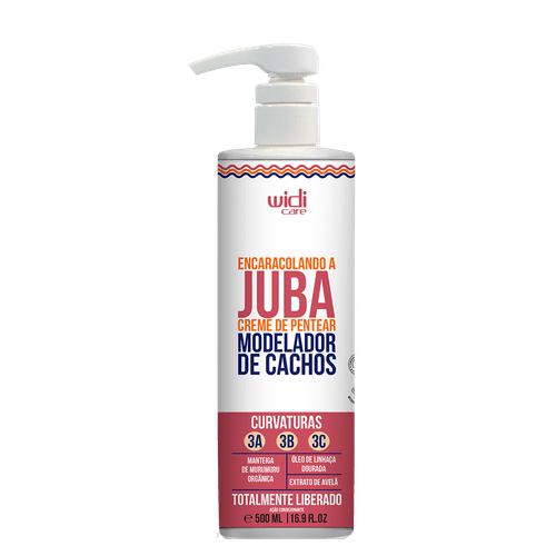 Encaracolando a Juba Creme de Pentear - Widi Care