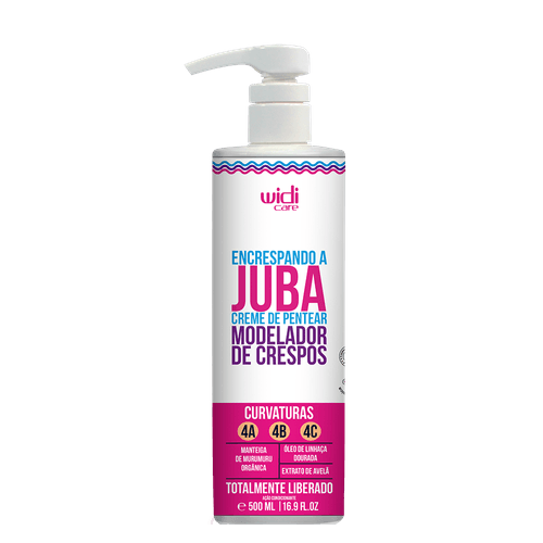 Encrespando a Juba Creme de Pentear - Widi Care