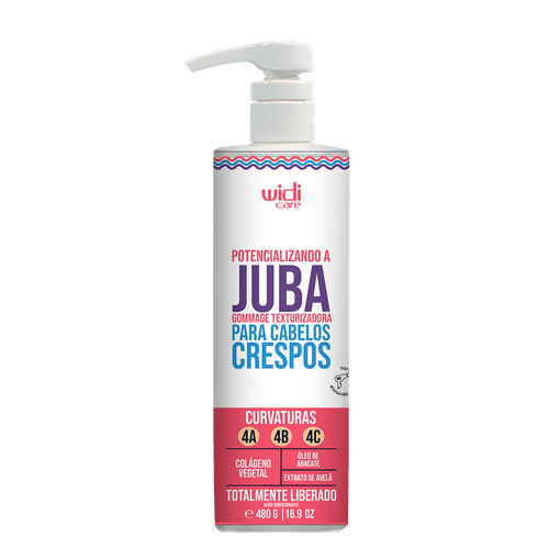 Potencializando a Juba Gommage Texturizadora Condicionante - Widi Care