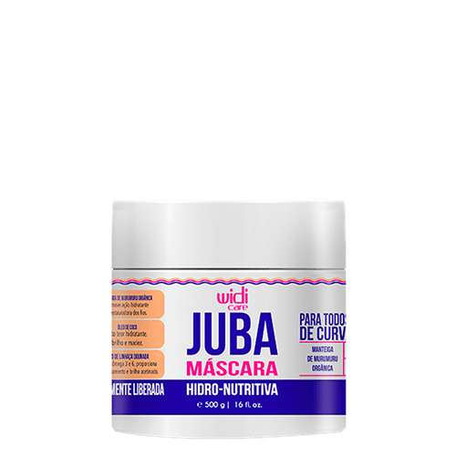 Juba Máscara Hidro-Nutritiva - Ação Condicionante - Widi Care