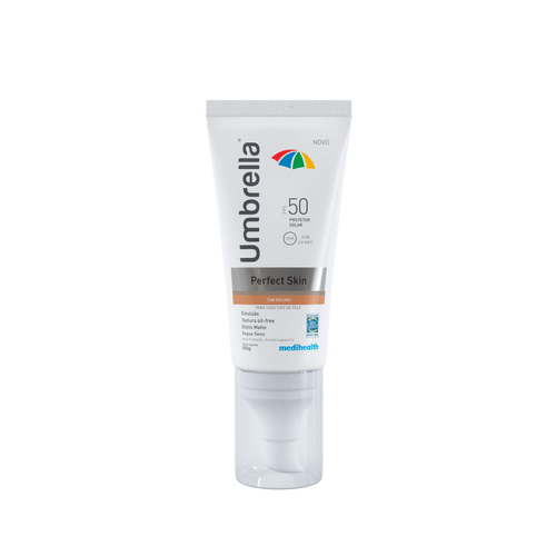Protetor Solar Umbrella Perfect Skin Escuro FPS50 com 50g