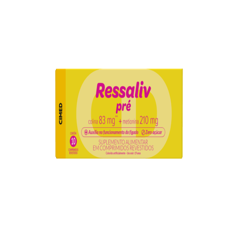 Ressaliv PRE com 10 comprimidos