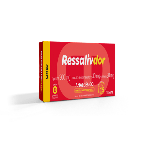 Ressaliv DOR com 10 comprimidos