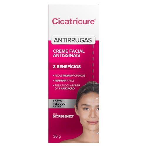Creme Facial Antirrugas Cicatricure 30g
