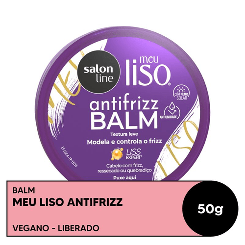 Balm Antifrizz Meu Liso Salon Line 50g