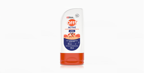 Repelente OFF! Active Loção Longa Duração 100ml