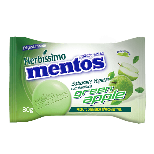 Sabonete Herbissimo Mentos Green Apple 80g
