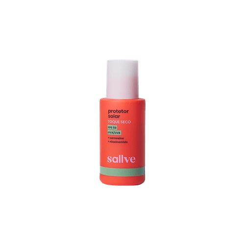 Protetor Solar Facial  FPS50 Toque Seco 40g - Sallve