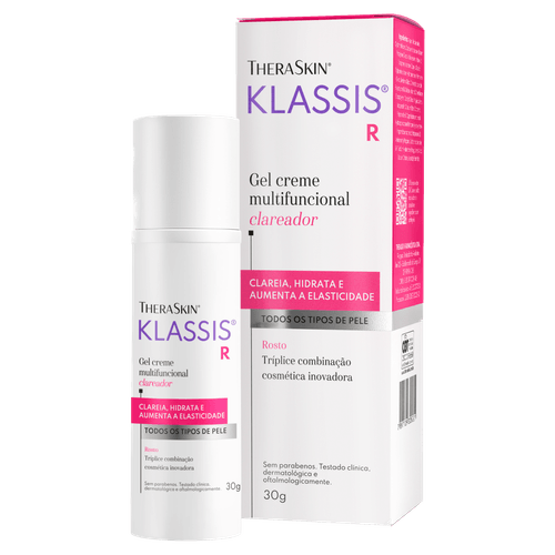 Gel Creme Multifuncional Clareador TheraSkin Klassis Caixa 30g