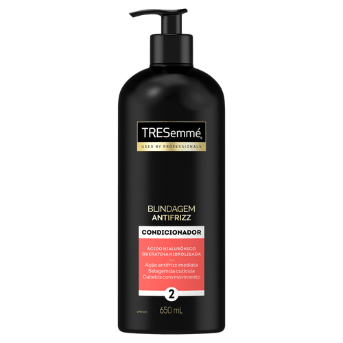 Condicionador Tresemme Blindagem Antifrizz Frasco 650ml