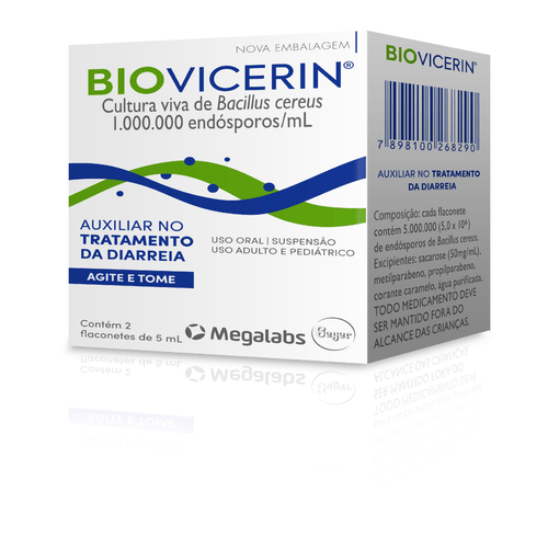 Biovicerin 2 Flaconetes com 5ml