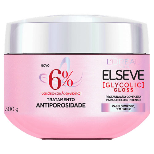 Creme de Tratamento Antiporosidade Elseve Glycolic Gloss 300g