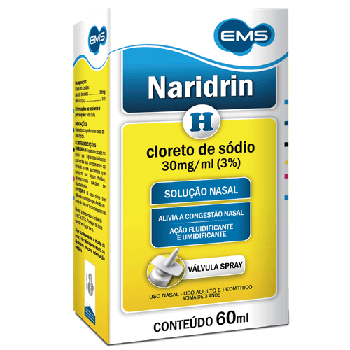 Naridrin H Soluçao Nasal Spray 60ml
