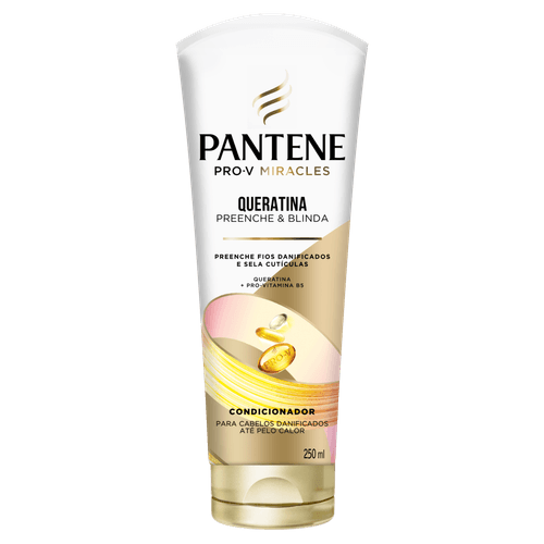 Condicionador Pantene Queratina 250ml