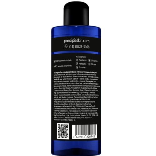 Shampoo Principia Anticaspa Intensivo Skincare AC-01 com 250ml