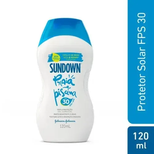 Protetor Solar Sundown Praia e Piscina FPS30 120ml