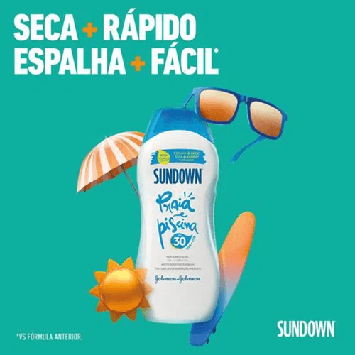 Protetor Solar Sundown Praia e Piscina FPS30 120ml